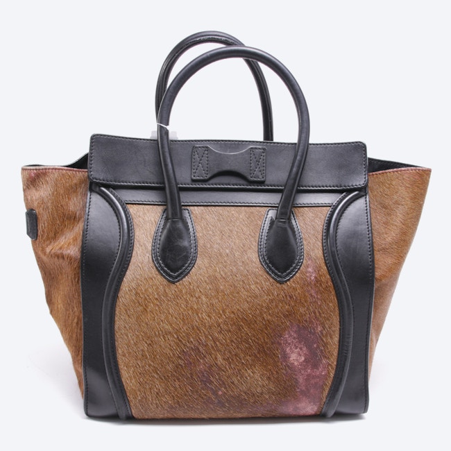 Image 2 of Luggage medium Handbag Black in color Black | Vite EnVogue