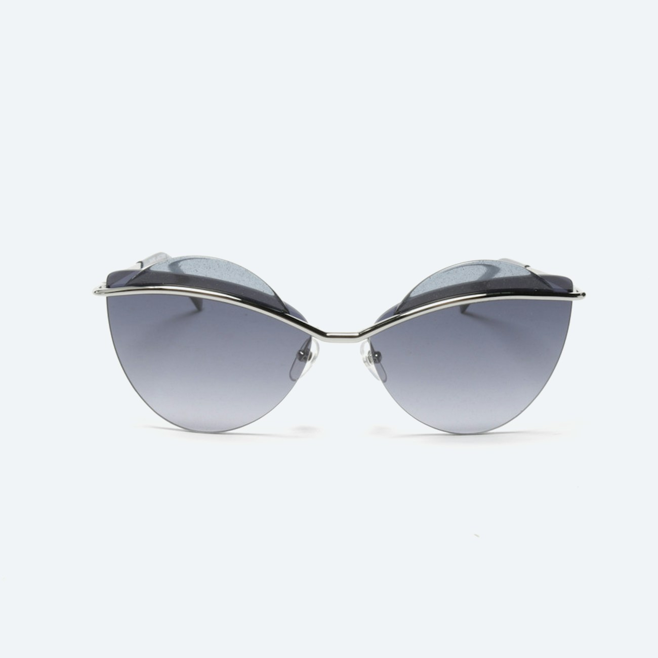 Image 1 of 104 Sunglasses Silver in color Metallic | Vite EnVogue