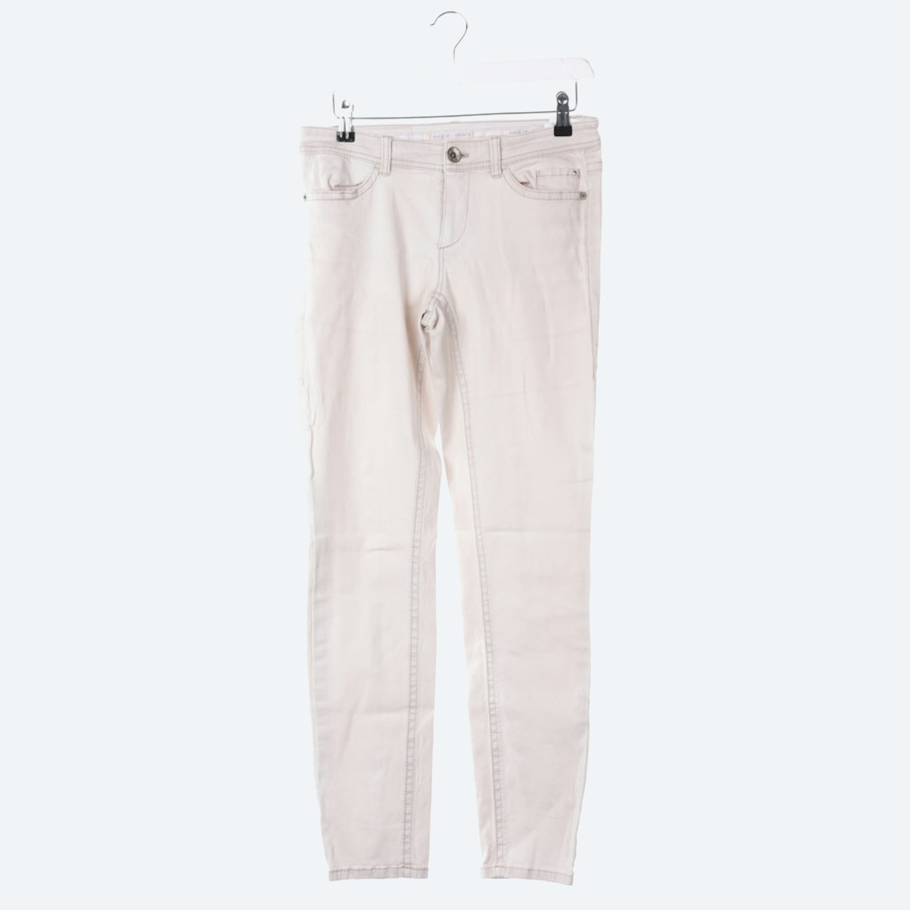 Bild 1 von Jeans Skinny 36 Beige in Farbe Weiß | Vite EnVogue