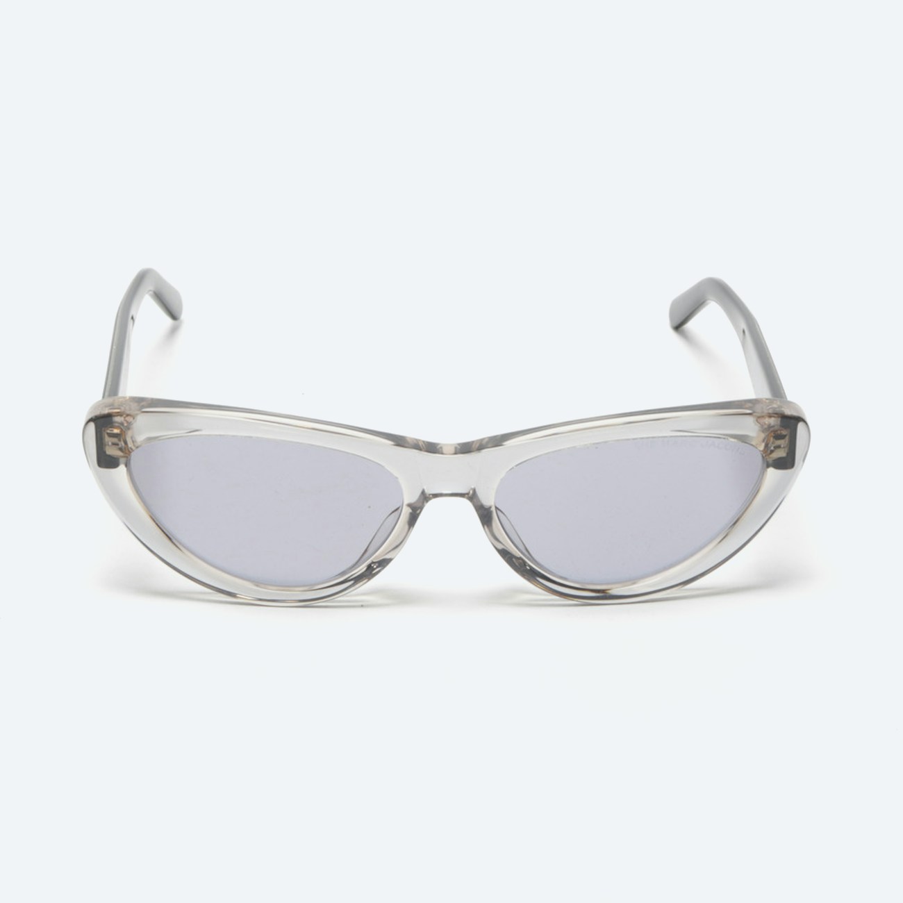 Image 1 of 457 Sunglasses Transparent in color White | Vite EnVogue