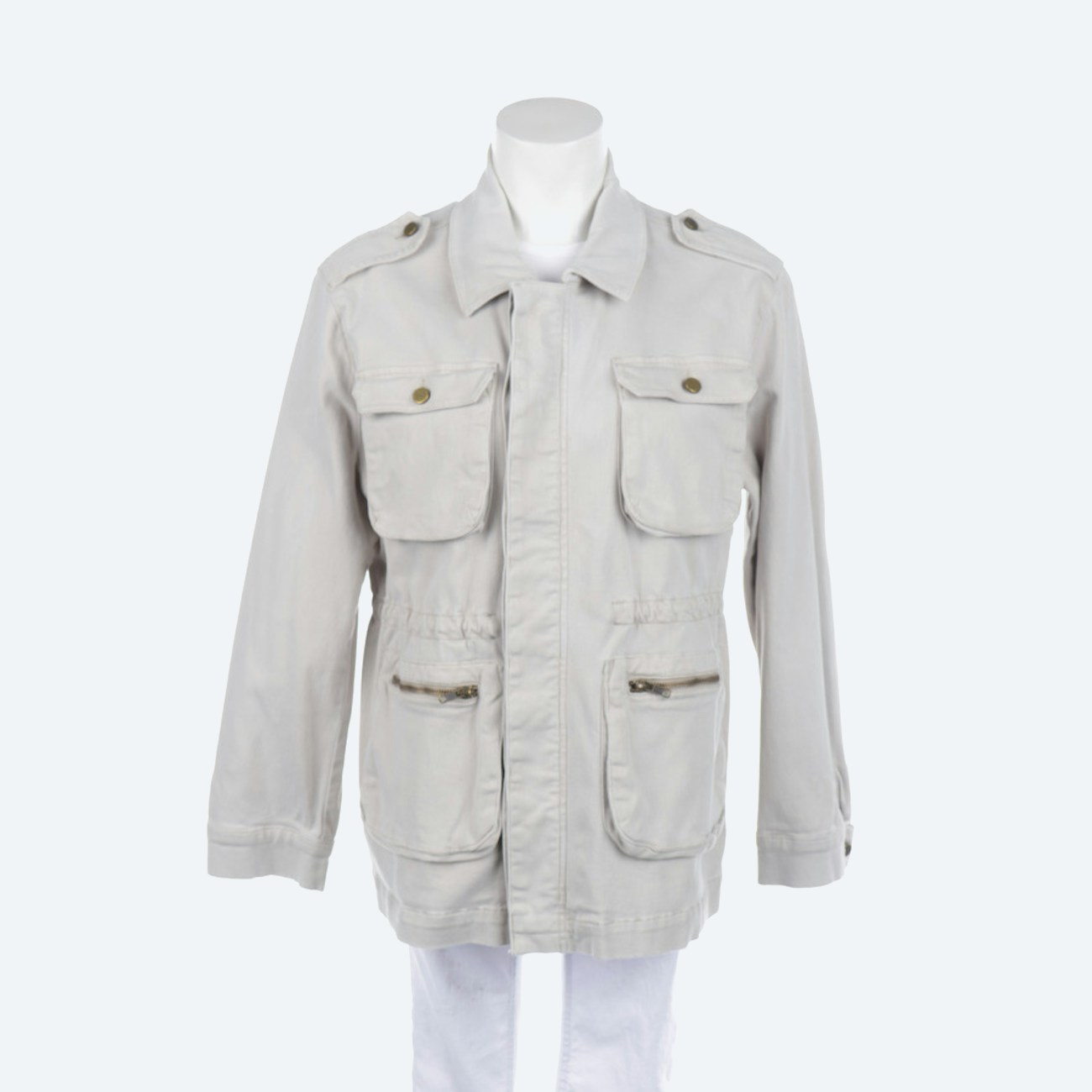 Image 1 of Summer Jacket S Beige in color White | Vite EnVogue