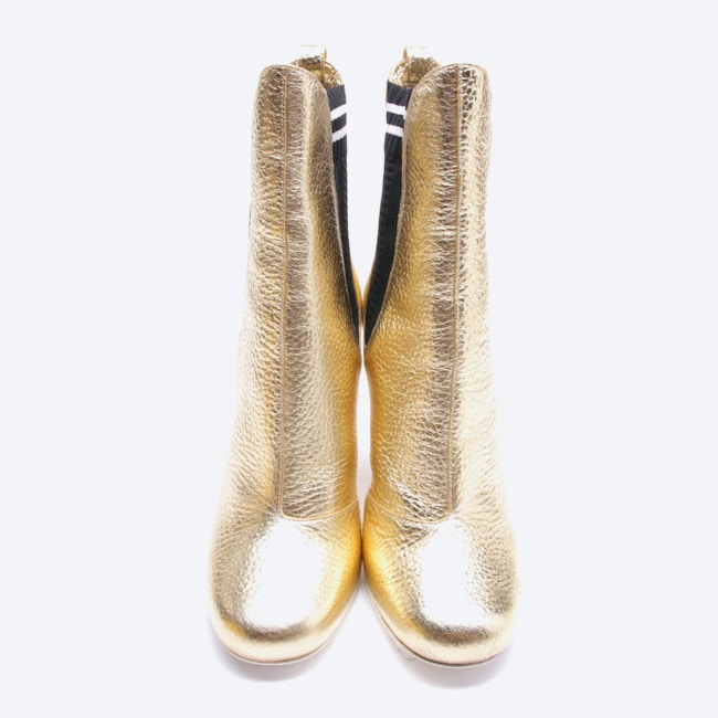 Image 2 of Chelsea Boots EUR 37 Gold in color Metallic | Vite EnVogue