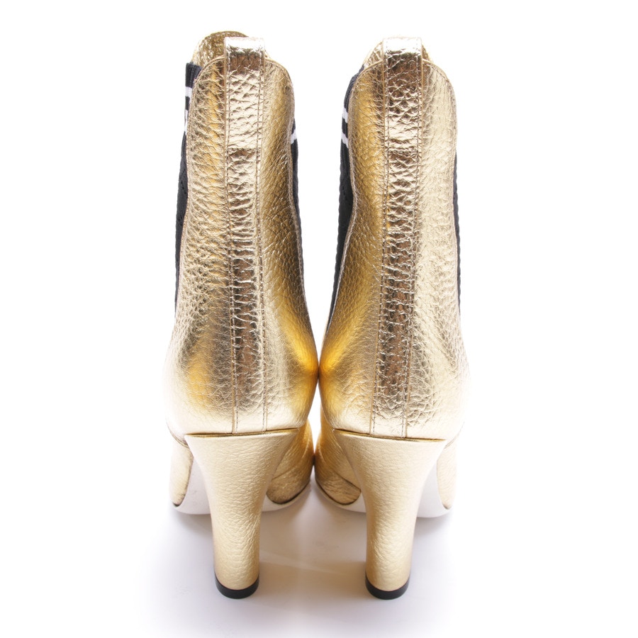 Image 3 of Chelsea Boots EUR 37 Gold in color Metallic | Vite EnVogue