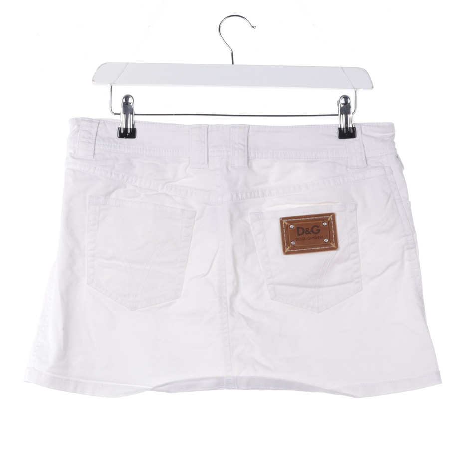 Image 2 of Mini Skirt W27 White in color White | Vite EnVogue