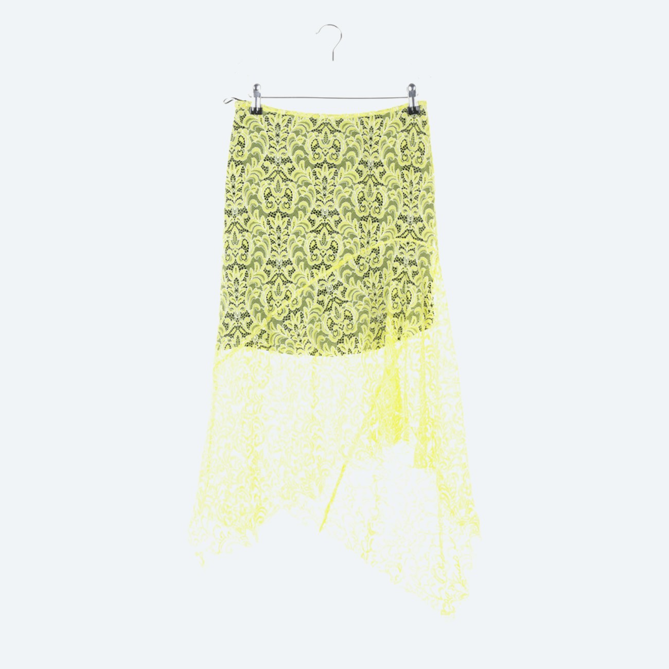 Image 1 of Skirt 34 Yellow in color Yellow | Vite EnVogue