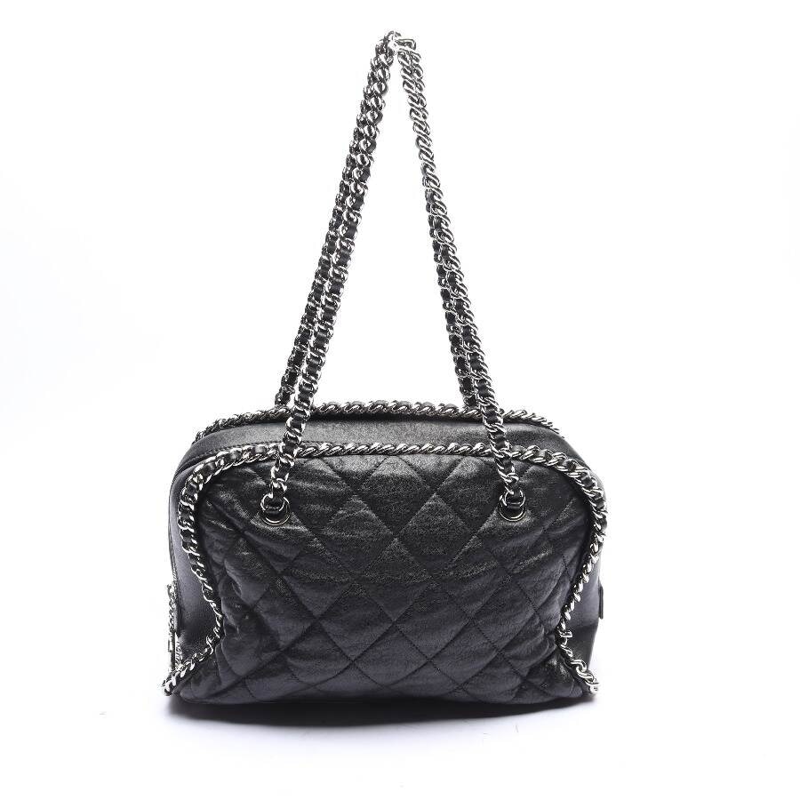 Image 1 of Chanel Chain Around Bowler Shoulder Bag Black in color Black | Vite EnVogue