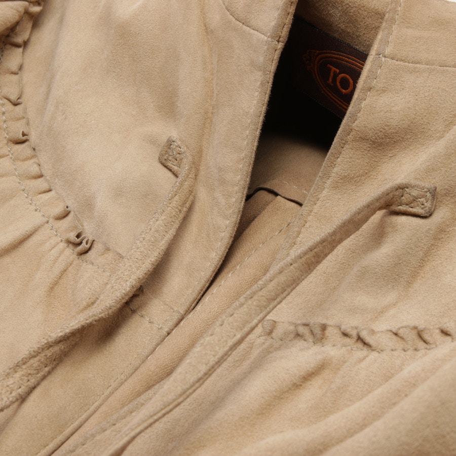 Image 3 of LeatherJacket 32 Tan in color Brown | Vite EnVogue