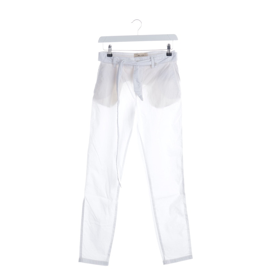 Image 1 of Trousers W24 White in color White | Vite EnVogue