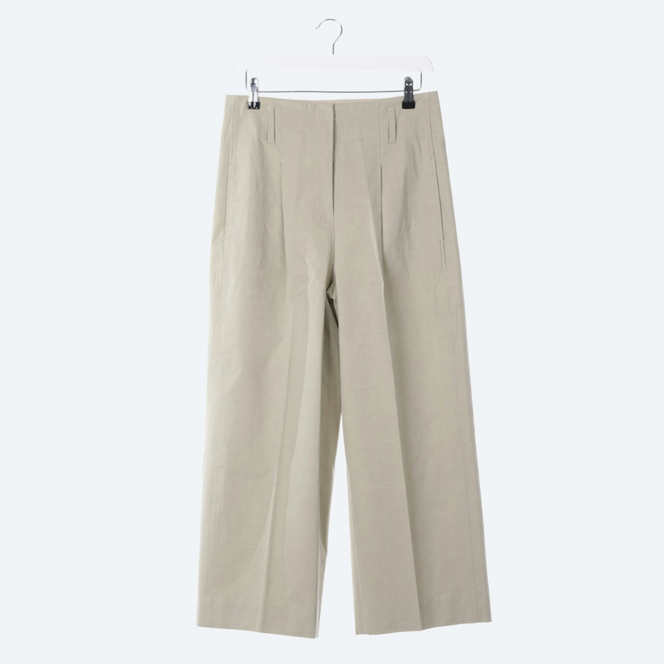 Image 1 of Trousers 23 Beige in color White | Vite EnVogue