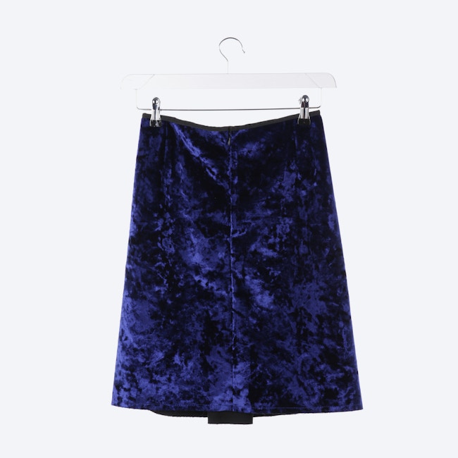Image 2 of Skirt 34 Blue in color Blue | Vite EnVogue