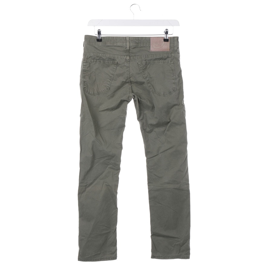 Image 2 of Trousers W32 Olive Green in color Green | Vite EnVogue