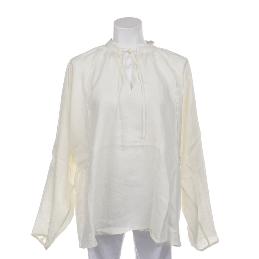 Image 1 of Linen Blouse 42 Ivory in color White | Vite EnVogue
