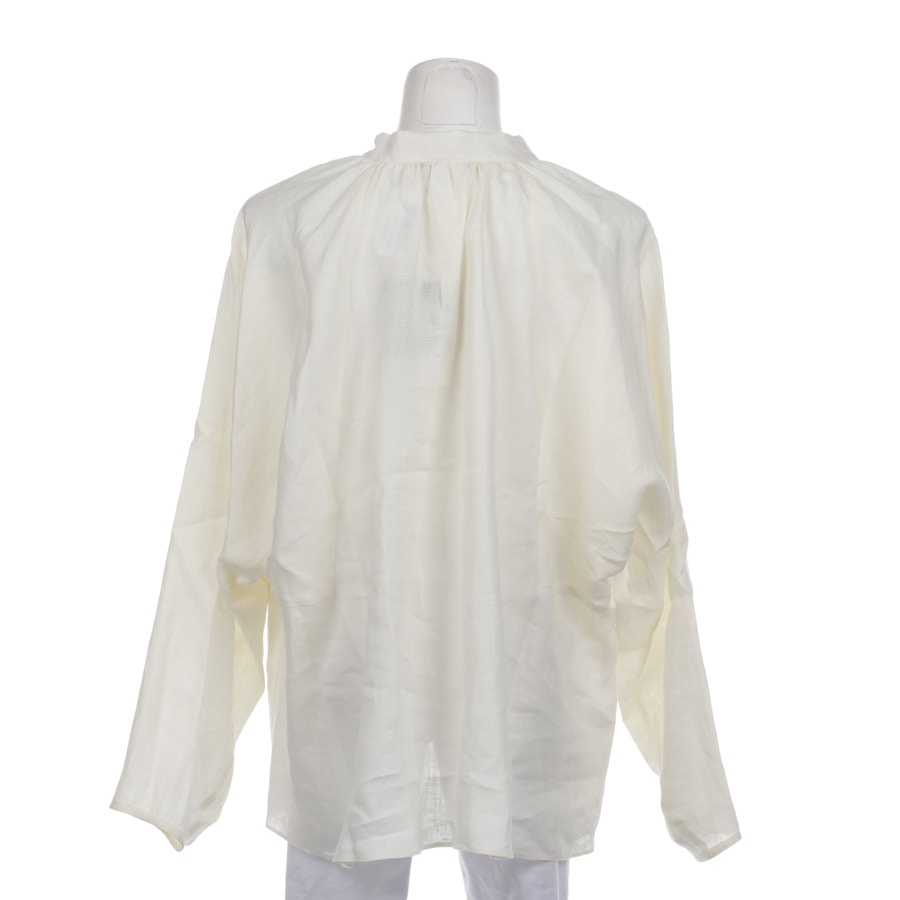 Image 2 of Linen Blouse 42 Ivory in color White | Vite EnVogue