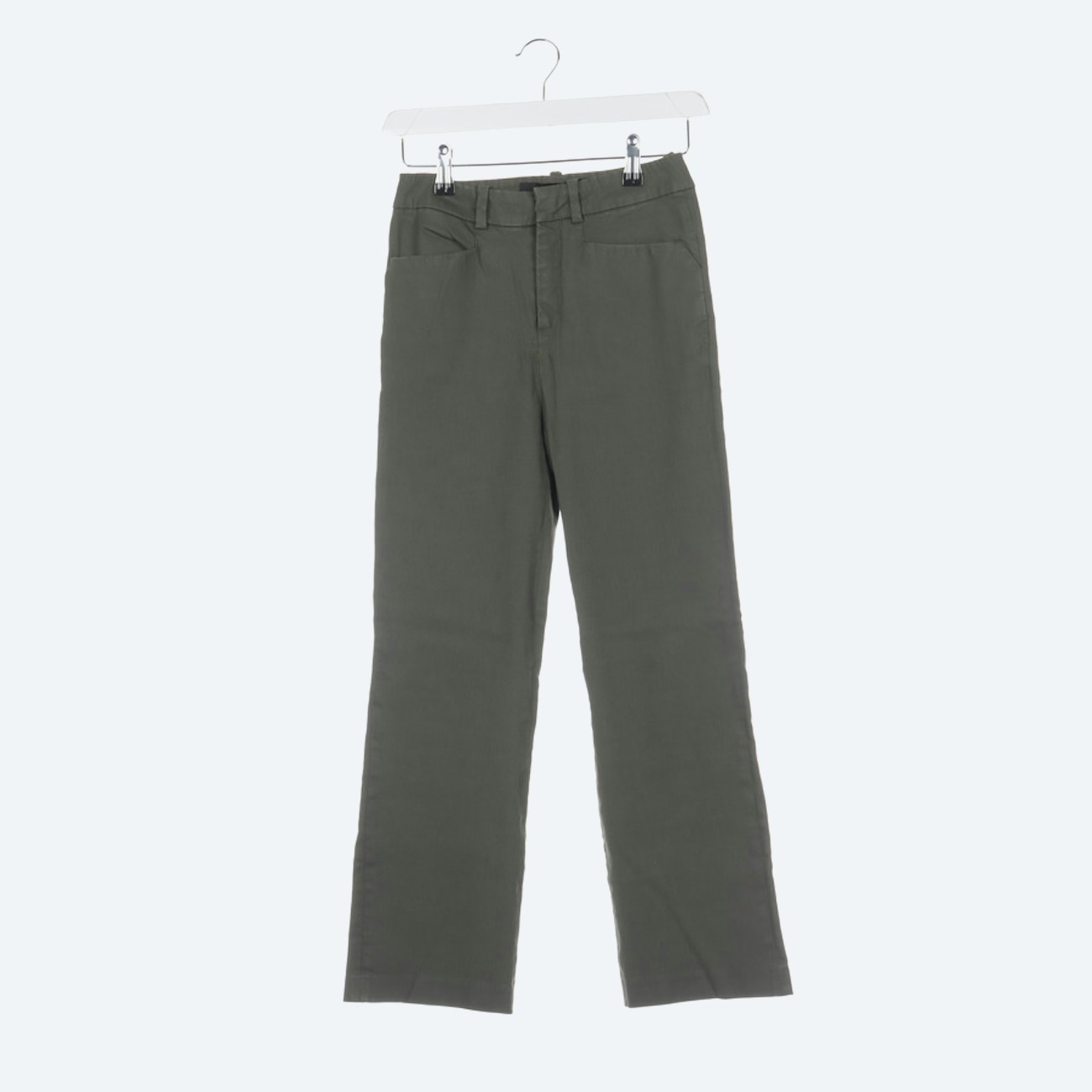 Image 1 of Trousers W25 Darkgreen in color Green | Vite EnVogue