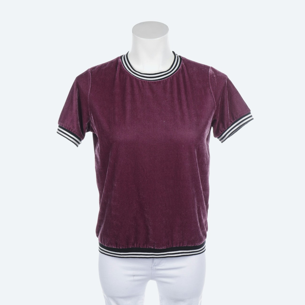 Bild 1 von Shirt S Dunkelviolett in Farbe Lila | Vite EnVogue