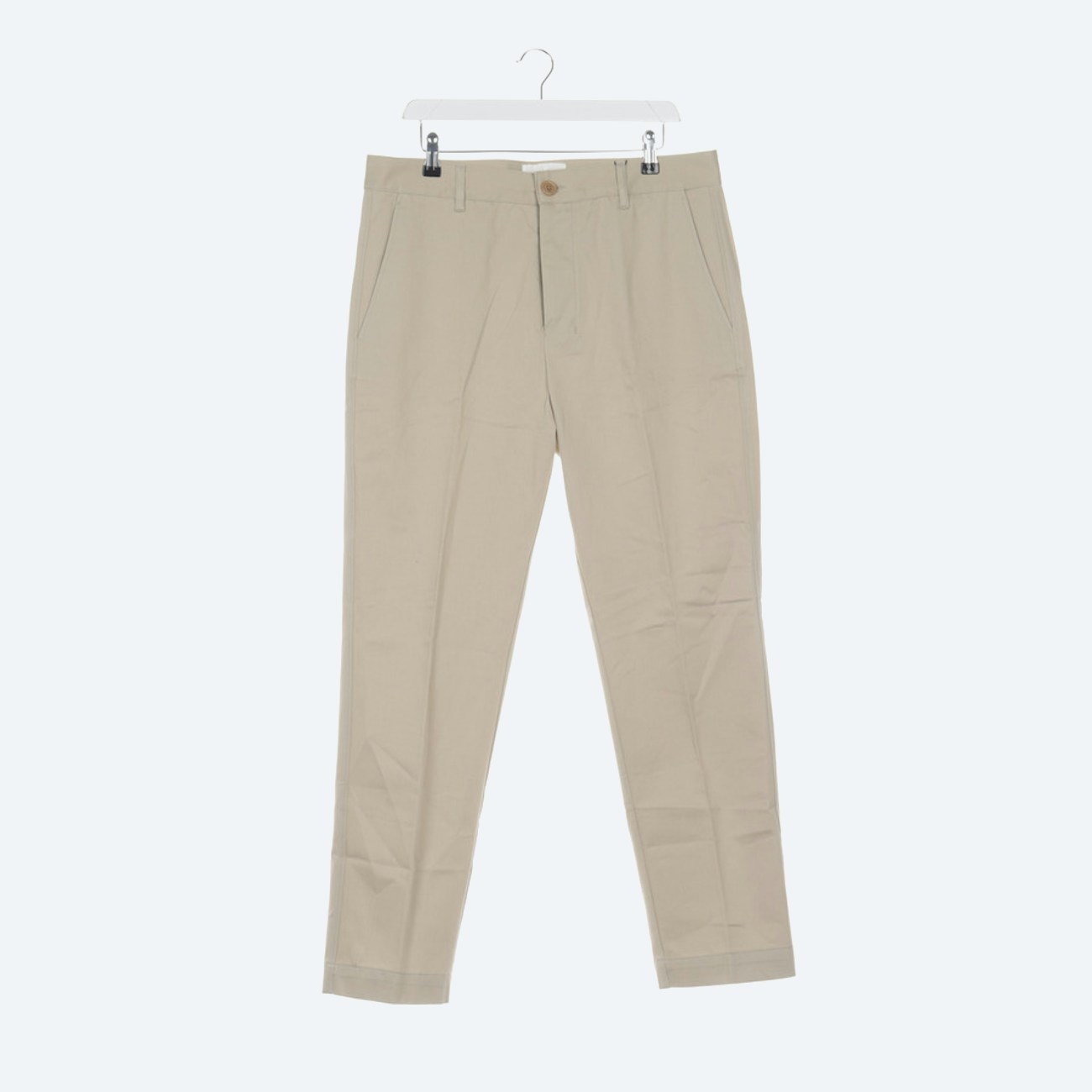 Image 1 of Trousers XL Beige in color White | Vite EnVogue