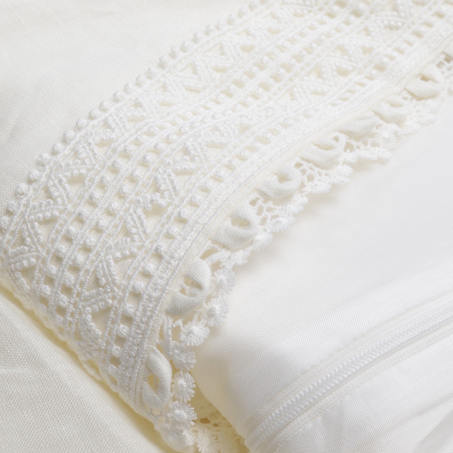 Image 3 of Linen Dress 42 Beige in color White | Vite EnVogue