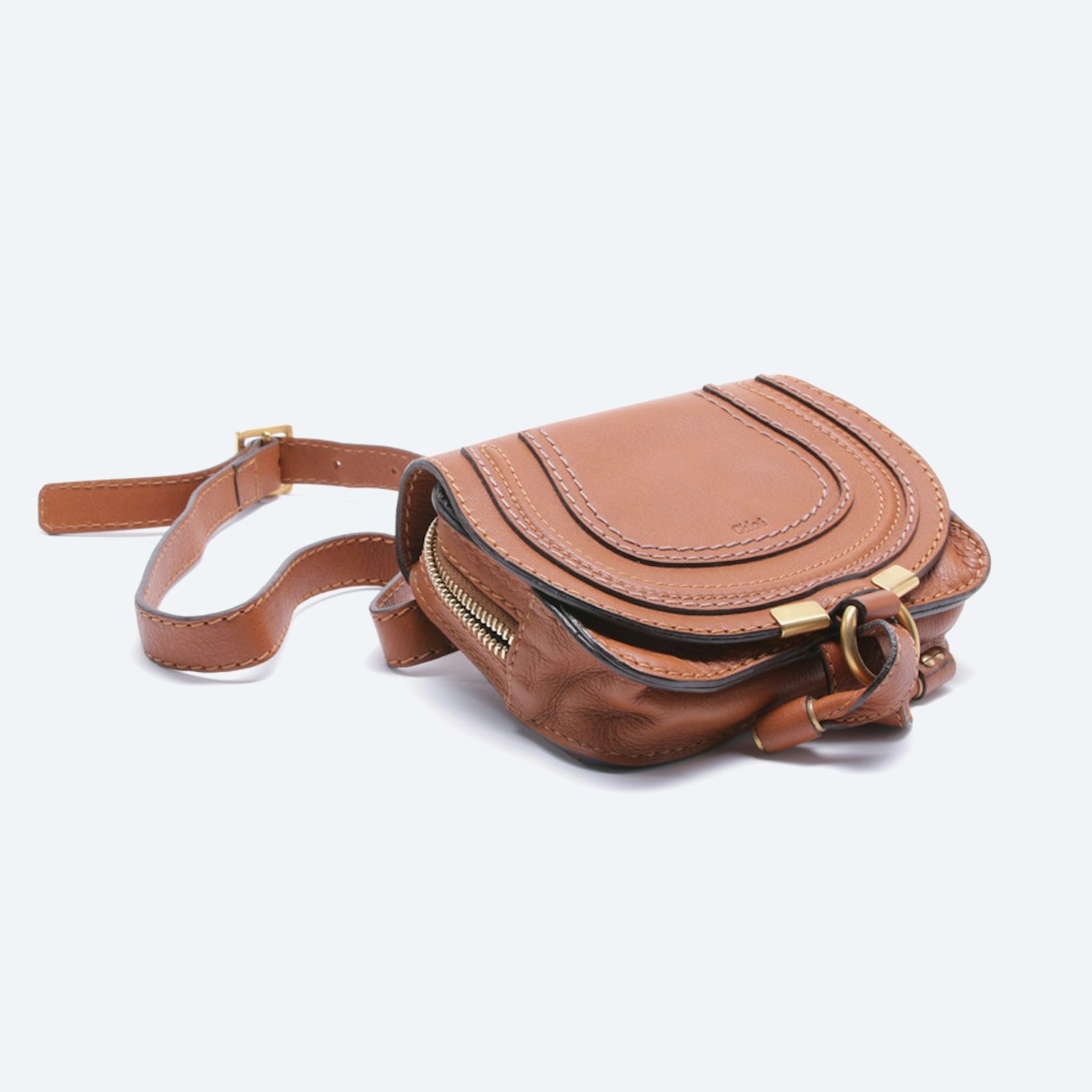 Image 1 of Belt Bag Copper in color Brown | Vite EnVogue