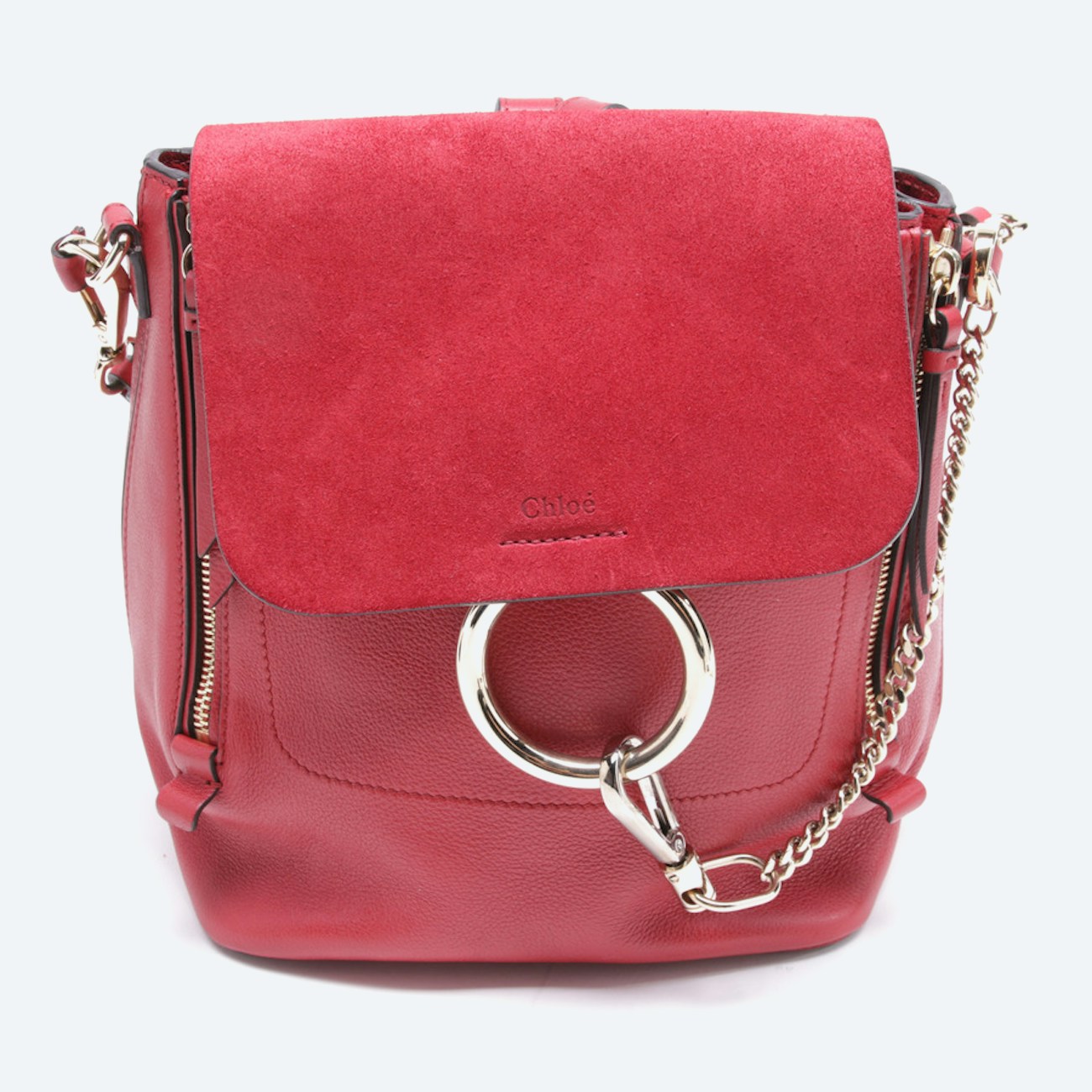 Image 1 of Faye Backpack Red in color Red | Vite EnVogue