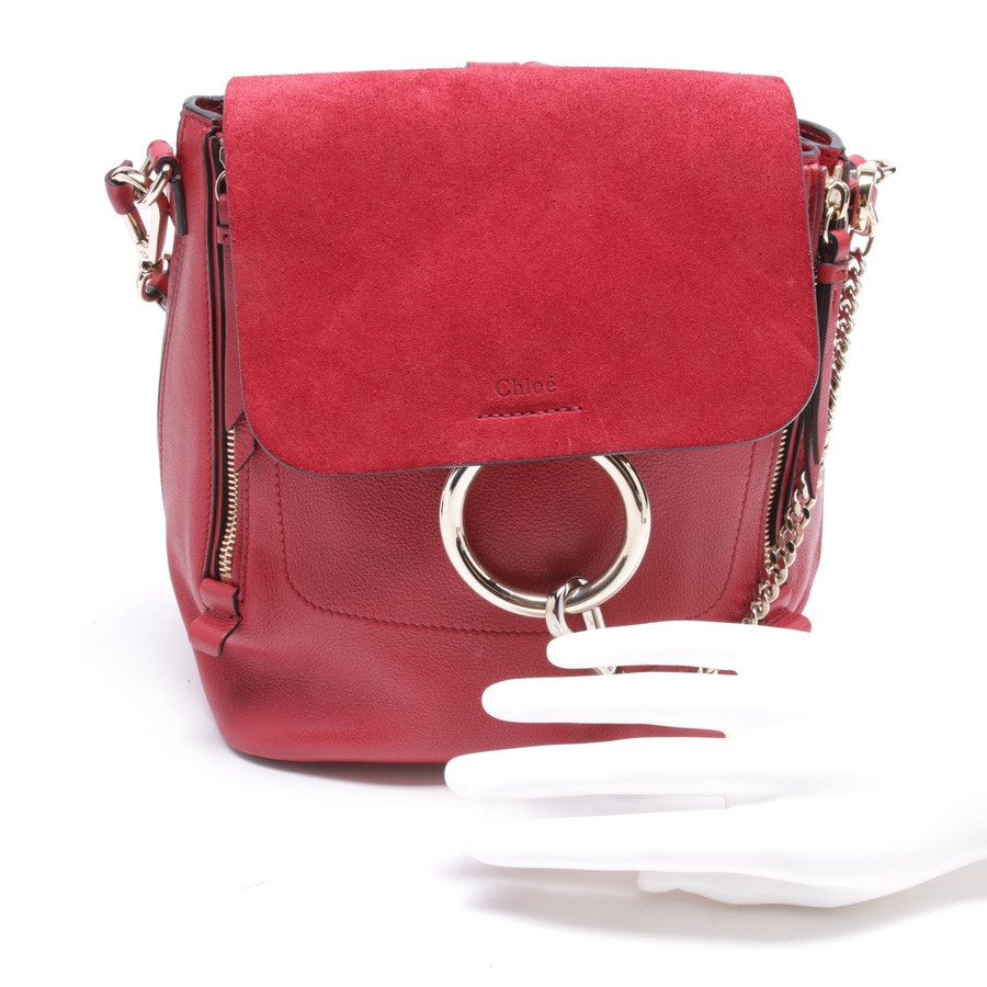 Image 4 of Faye Backpack Red in color Red | Vite EnVogue