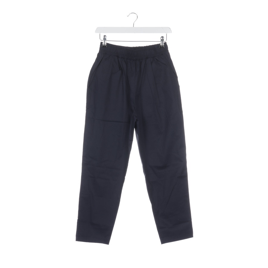 Image 1 of Trousers S Darkblue in color Blue | Vite EnVogue