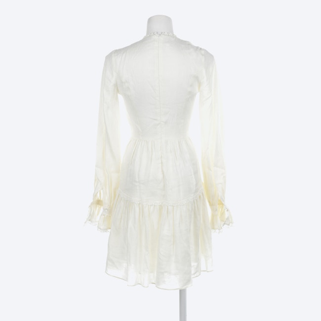 Image 2 of Linen Dress 34 Beige in color White | Vite EnVogue