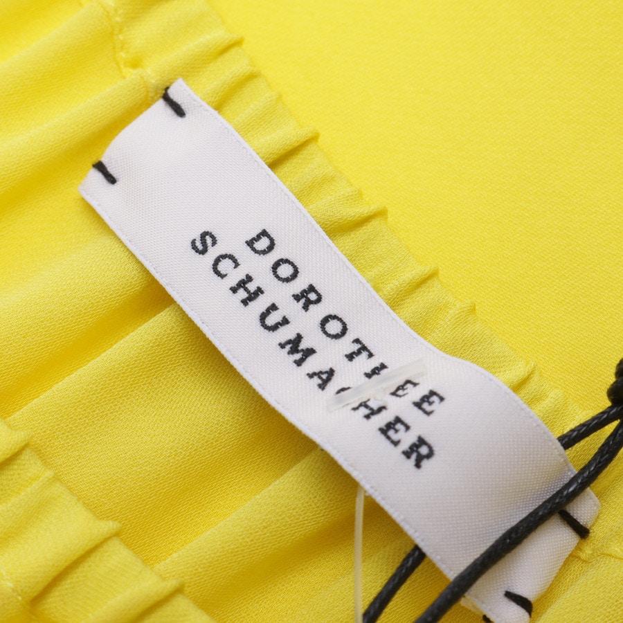 Image 4 of Silk Dress 36 Yellow in color Yellow | Vite EnVogue