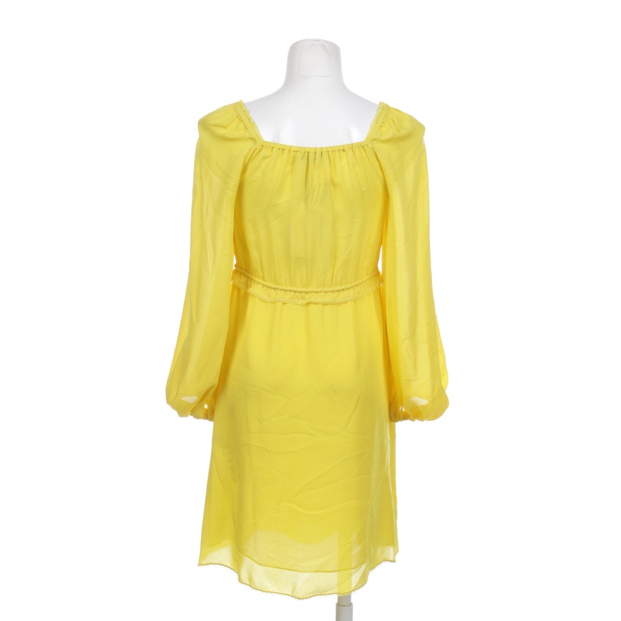 Image 2 of Silk Dress 32 Yellow in color Yellow | Vite EnVogue