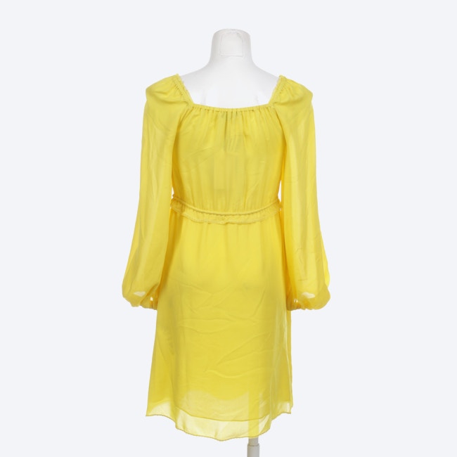 Image 2 of Silk Dress 32 Yellow in color Yellow | Vite EnVogue