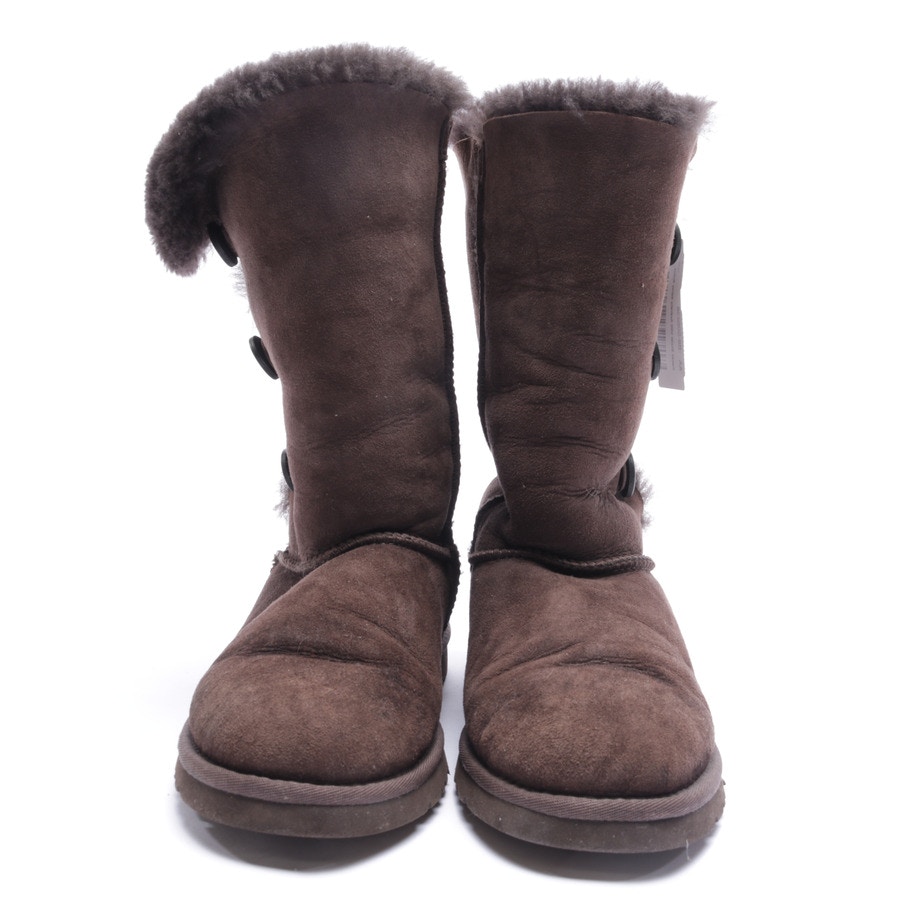 Image 2 of Bailey Button Boots EUR 35 Dark Brown in color Brown | Vite EnVogue