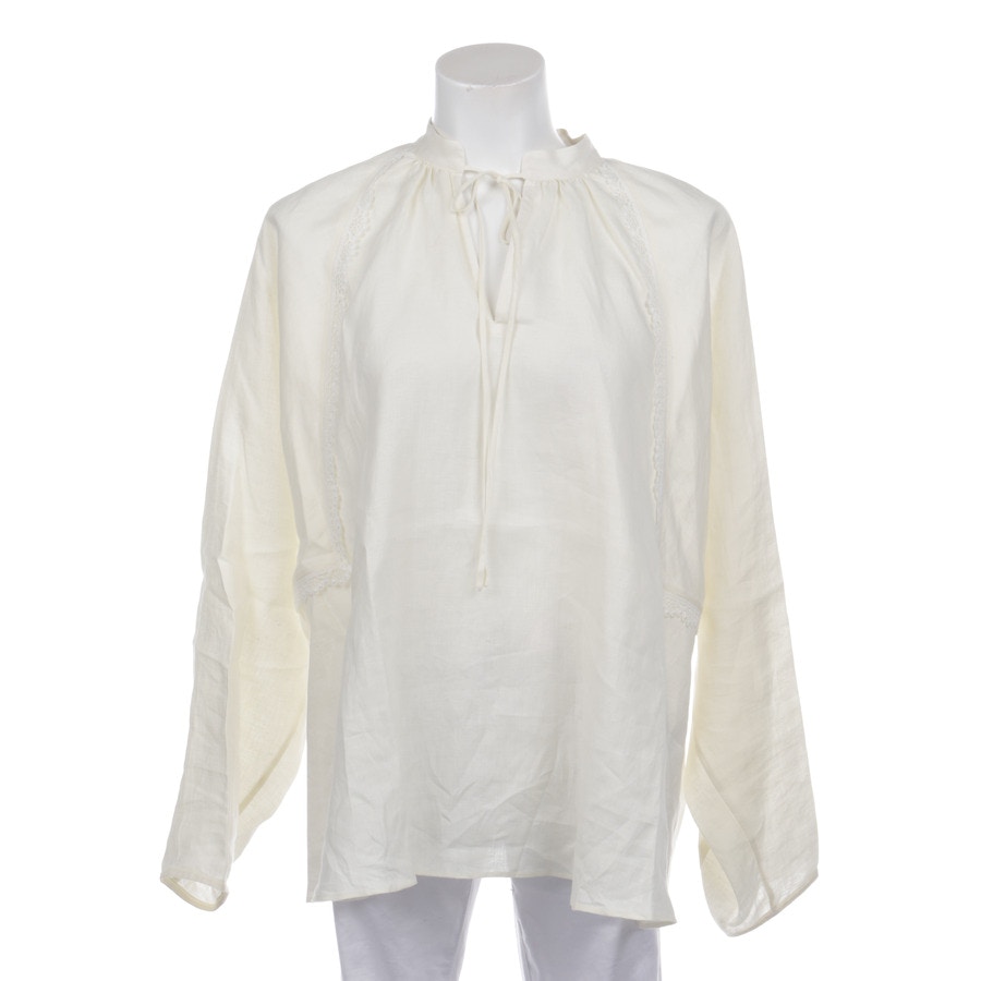 Image 1 of Linen Blouse 38 Ivory in color White | Vite EnVogue