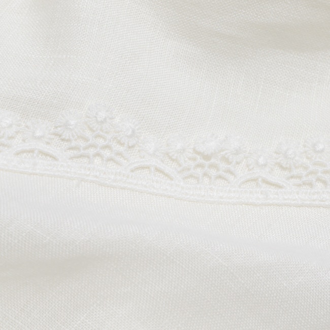 Image 3 of Linen Blouse 38 Ivory in color White | Vite EnVogue