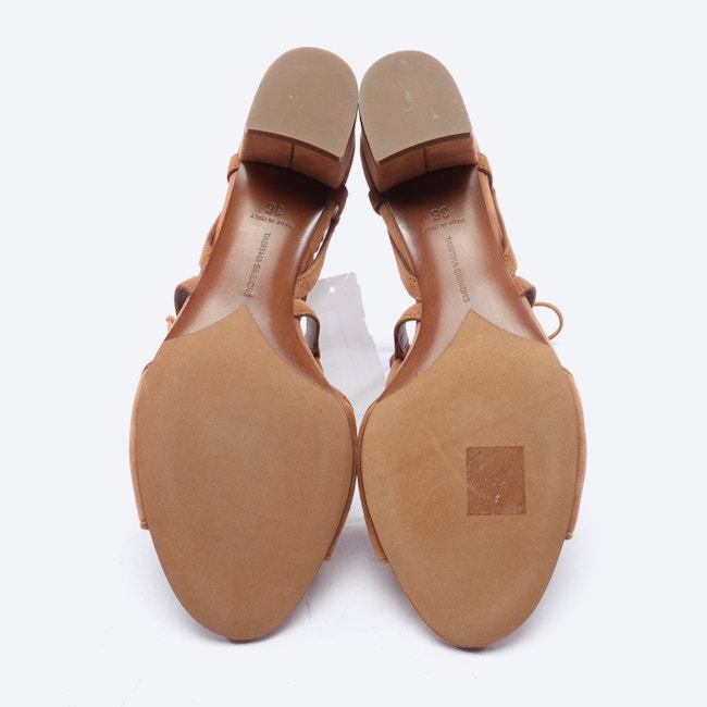 Image 4 of Heeled Sandals EUR 36 Bronze in color Metallic | Vite EnVogue