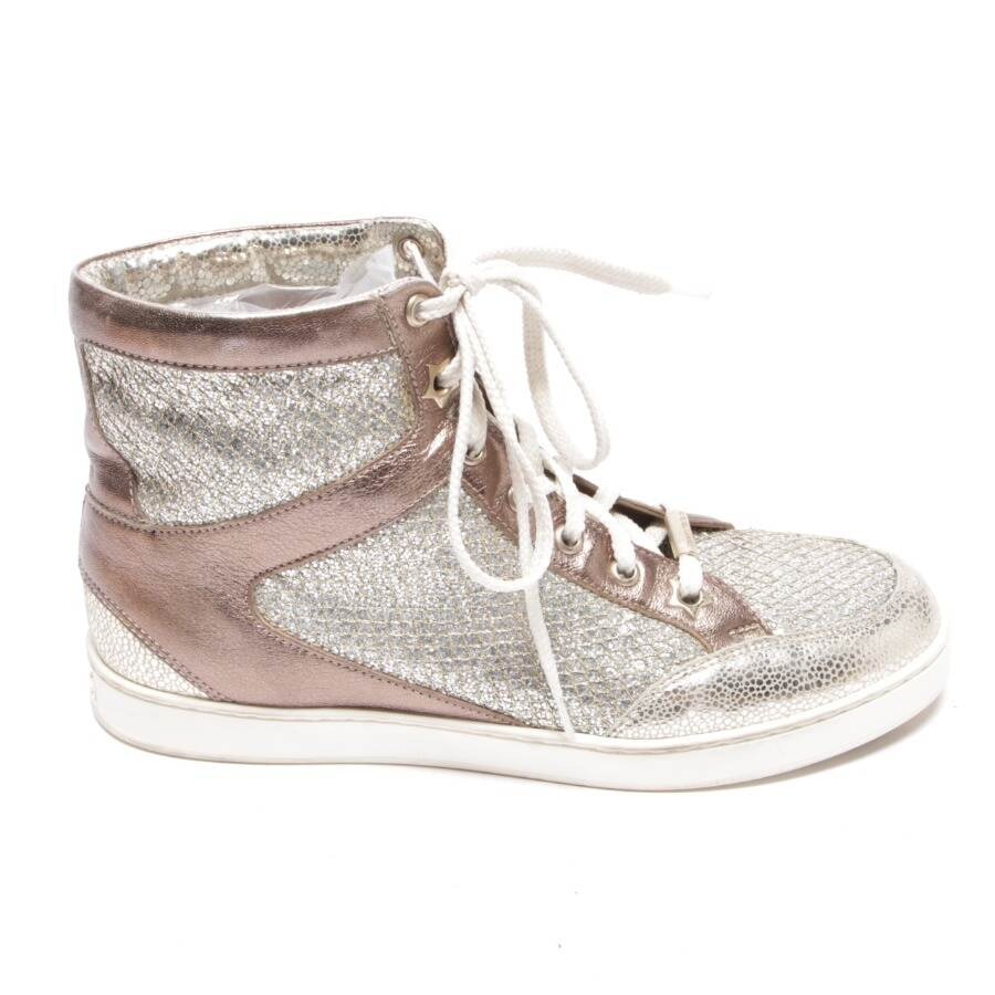 Image 1 of High-Top Sneakers EUR 36 Gold in color Metallic | Vite EnVogue