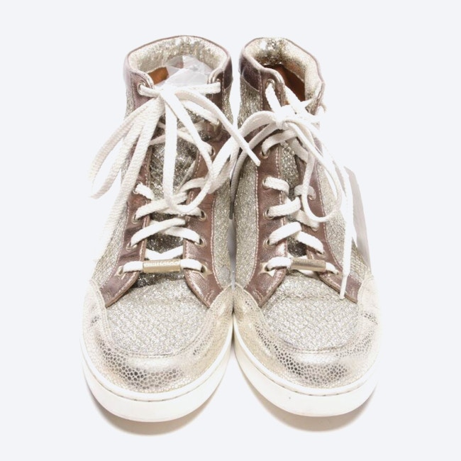 Image 2 of High-Top Sneakers EUR 36 Gold in color Metallic | Vite EnVogue