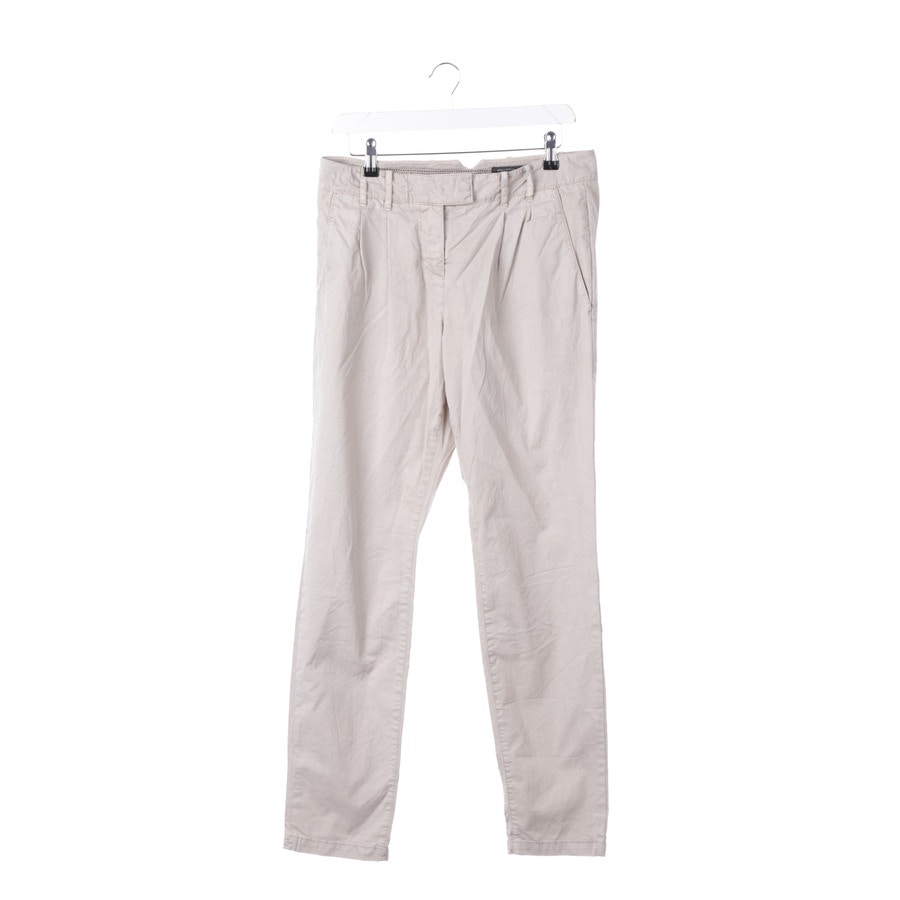 Image 1 of Trousers 36 Beige in color White | Vite EnVogue