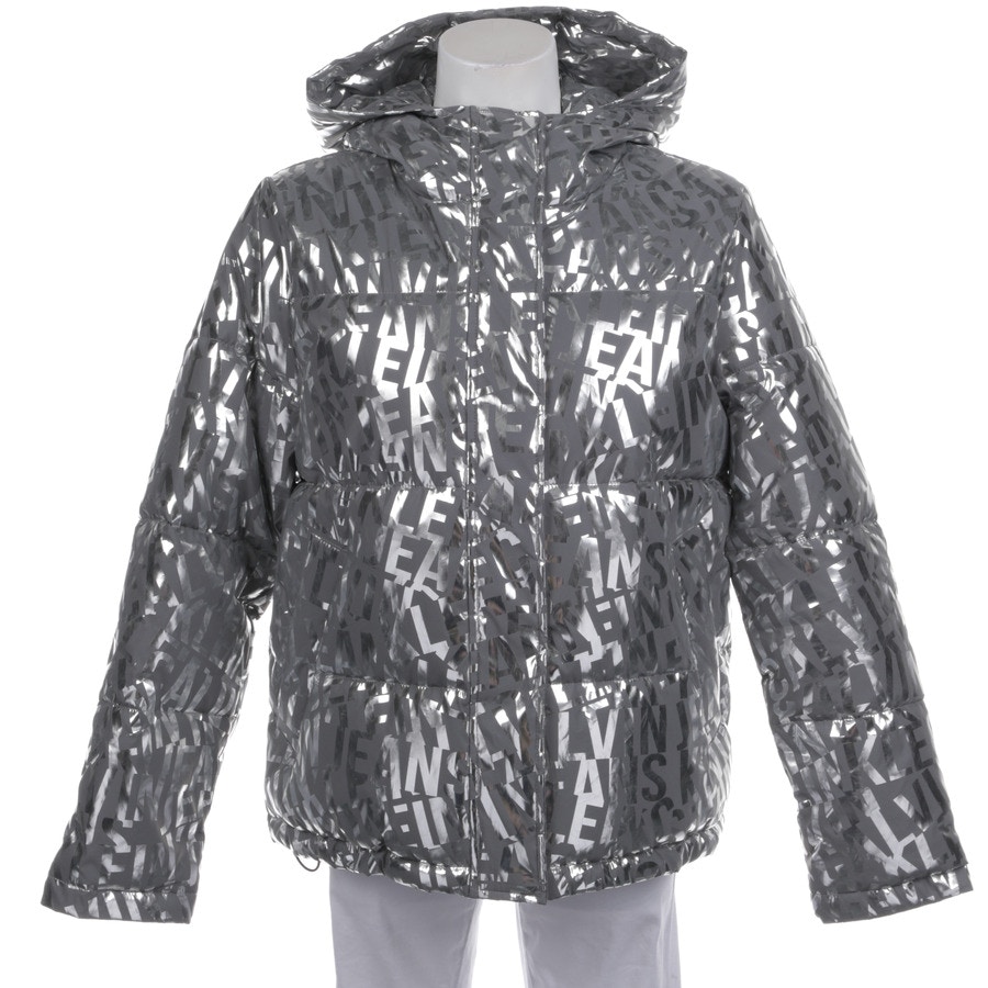 Image 1 of Winter Jacket M Silver in color Metallic | Vite EnVogue