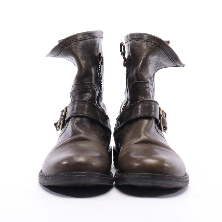 Image 2 of Ankle Boots EUR 35 Darkgreen in color Green | Vite EnVogue