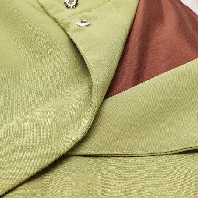 Image 3 of Between-seasons Coat 36 Chartreuse in color Green | Vite EnVogue
