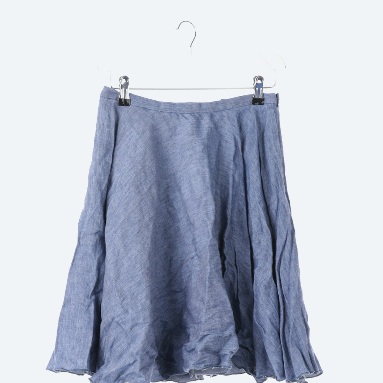 Image 1 of Skirt XS Blue in color Blue | Vite EnVogue
