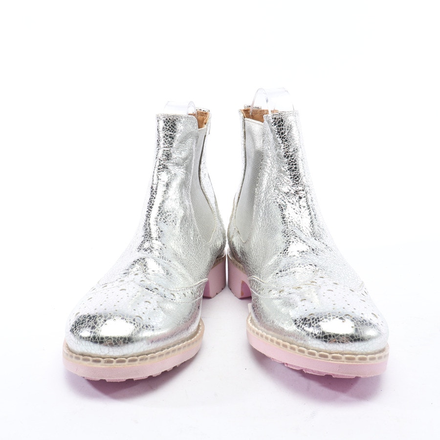 Image 2 of Chelsea Boots EUR 36 Silver in color Metallic | Vite EnVogue