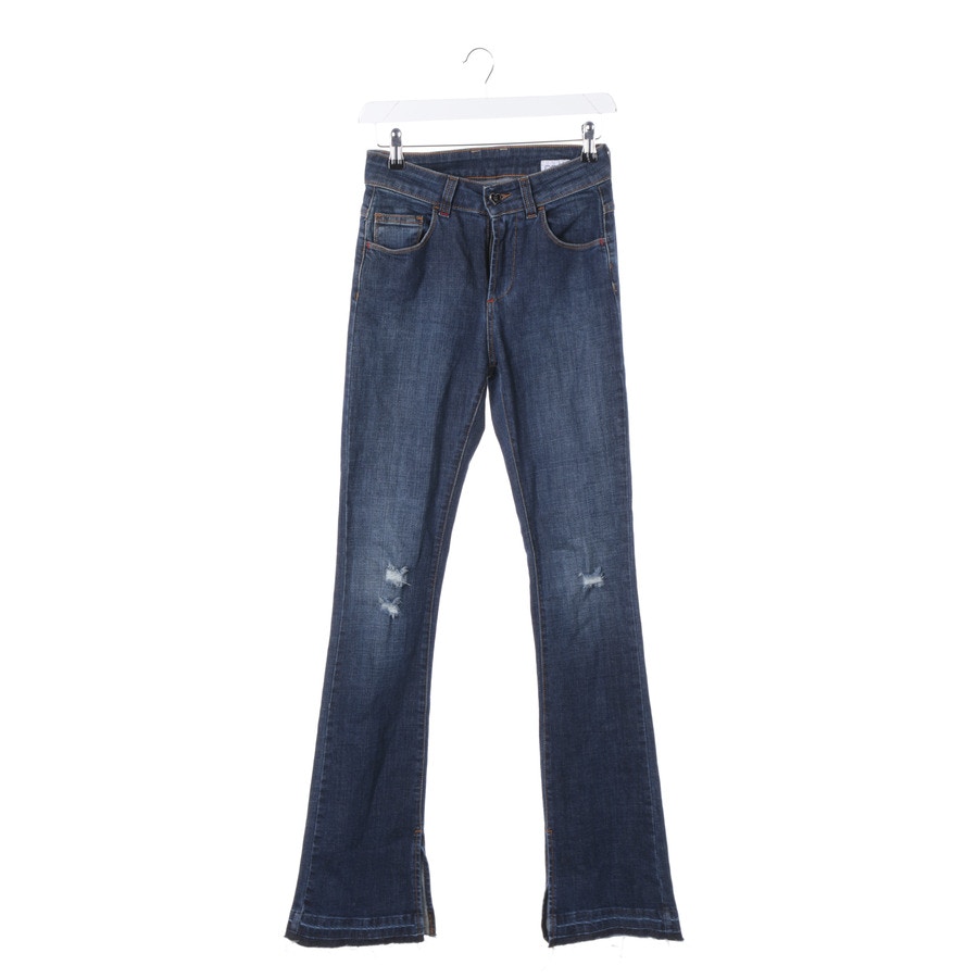 Image 1 of Jeans Flared W25 Darkblue in color Blue | Vite EnVogue