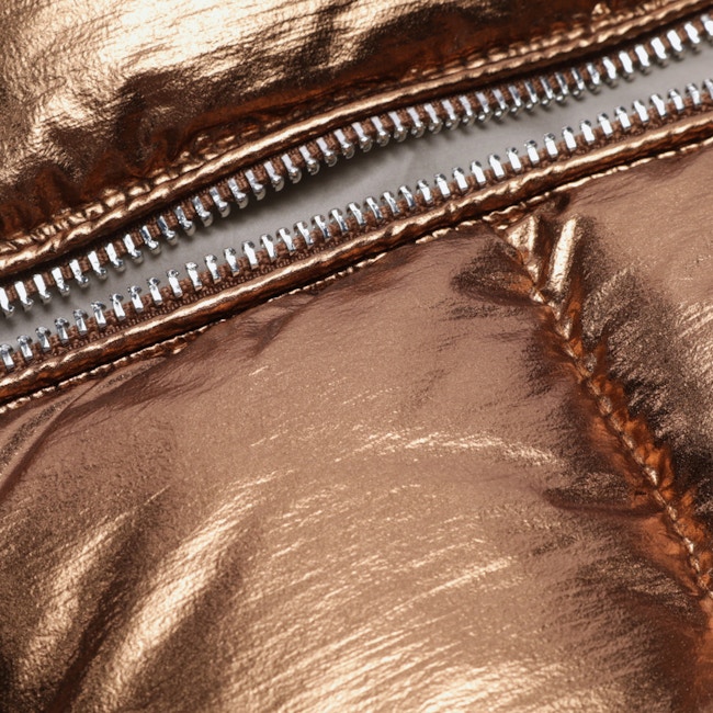 Image 4 of Winter Jacket L Rose Gold in color Metallic | Vite EnVogue
