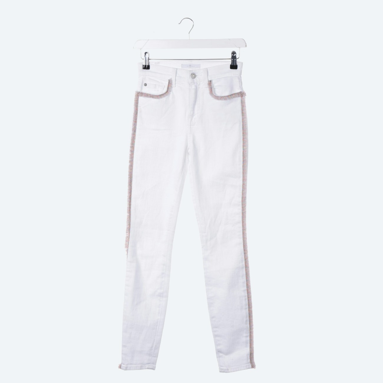 Image 1 of Jeans W23 White in color White | Vite EnVogue