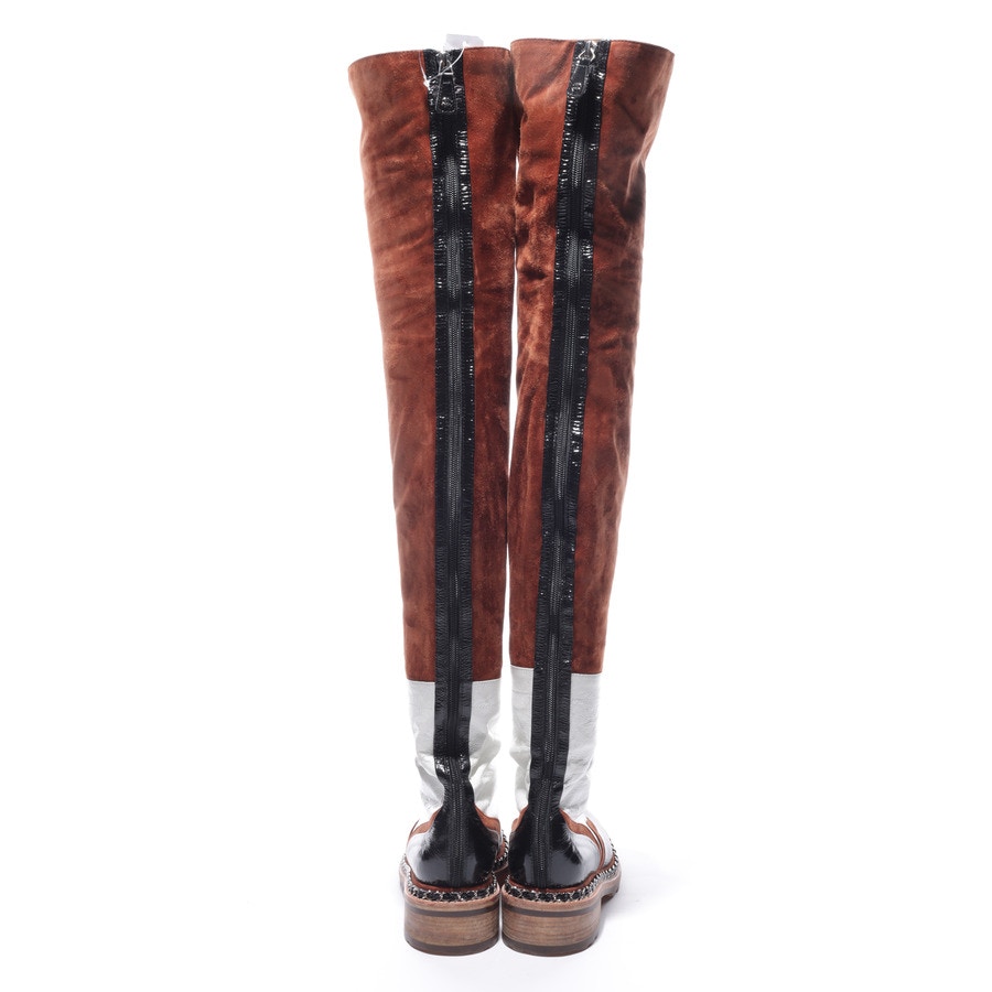 Image 3 of Overknee Boots EUR 38.5 Multicolored in color Multicolored | Vite EnVogue