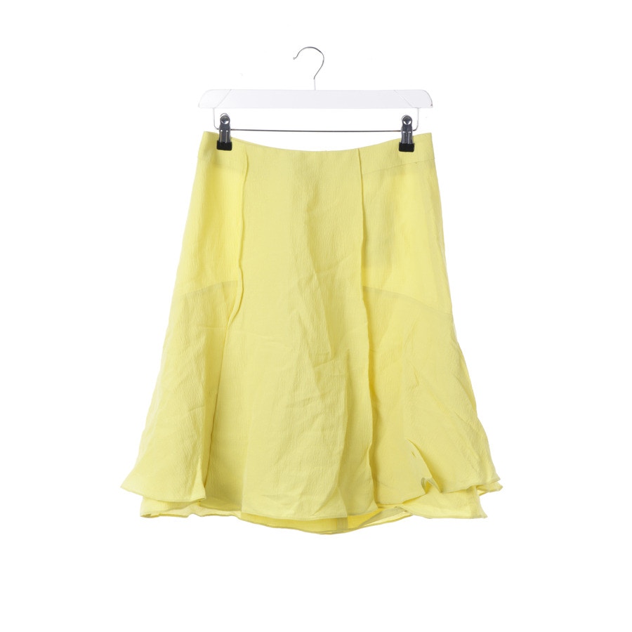 Image 1 of Skirt 36 Yellow in color Yellow | Vite EnVogue