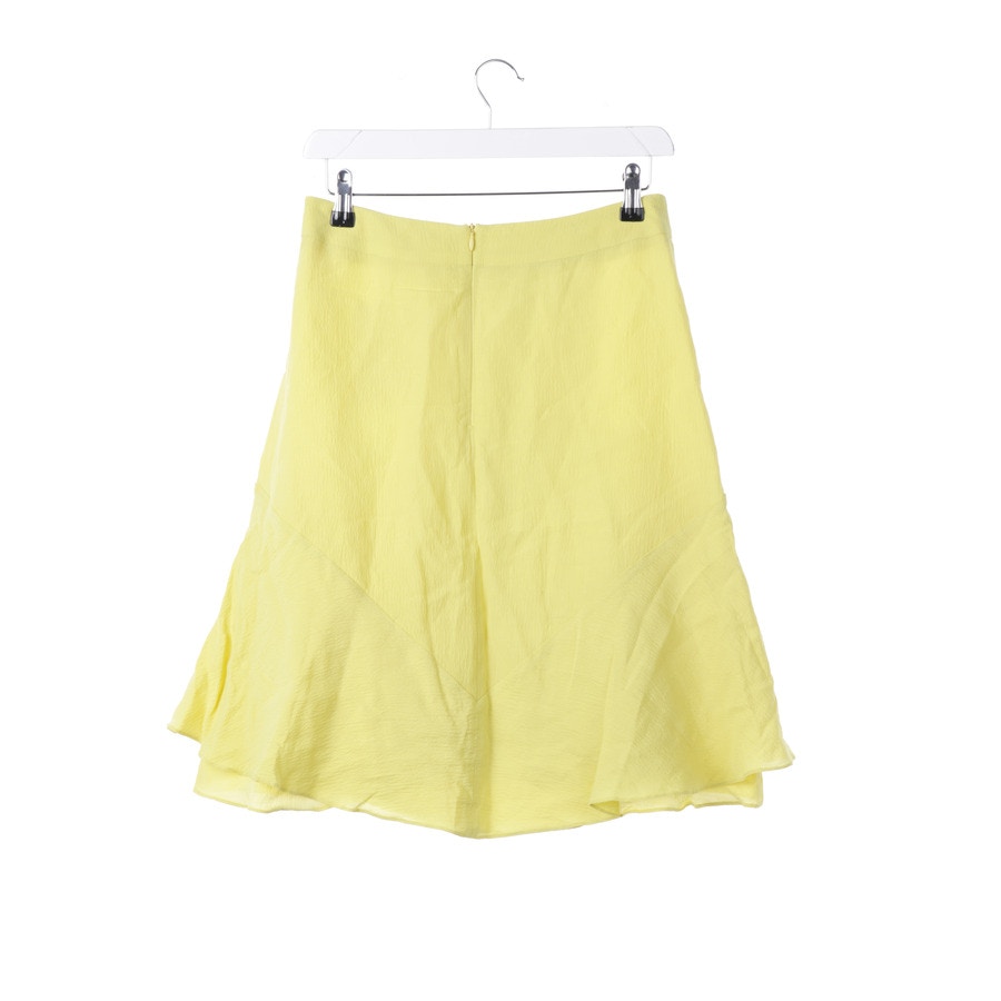 Image 2 of Skirt 36 Yellow in color Yellow | Vite EnVogue