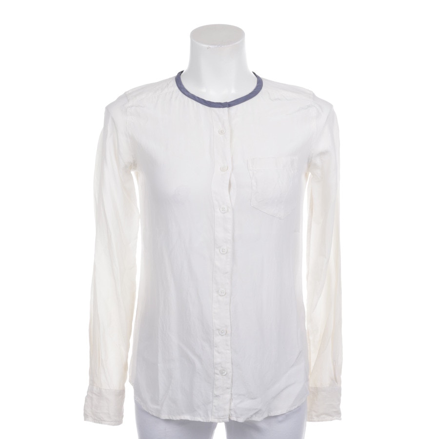 Image 1 of Silk Shirt XS Beige in color White | Vite EnVogue