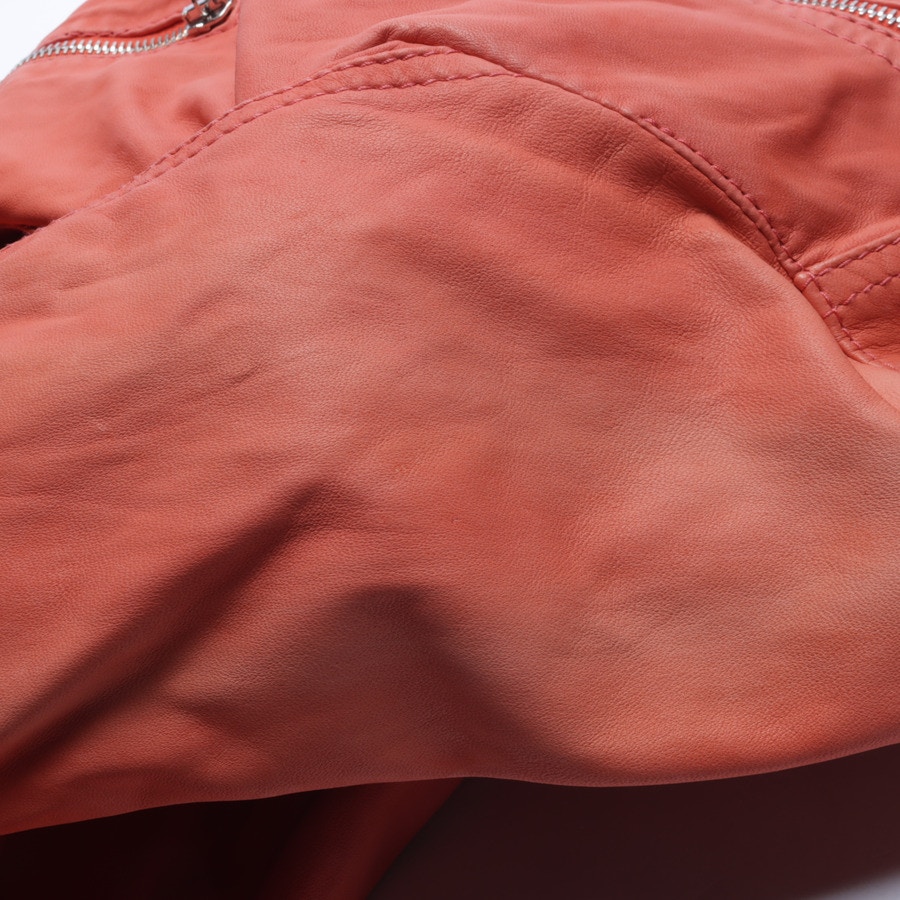 Image 5 of LeatherJacket 34 Peach in color Orange | Vite EnVogue