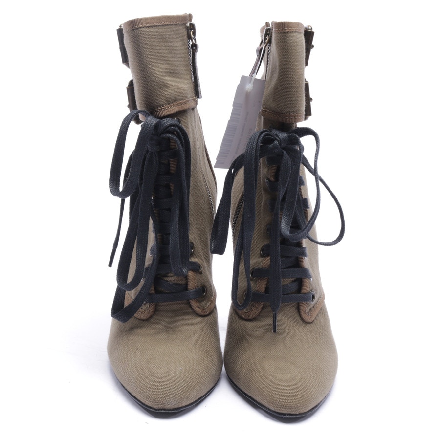 Image 2 of Ankle Boots EUR 37 Darkolivegreen in color Green | Vite EnVogue
